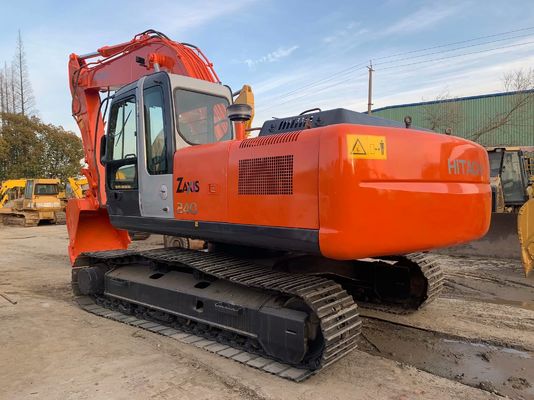 Usado Hitachi ZX240HG Crawler Montado Excavadora Hidráulica Repintura Cor