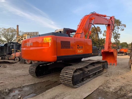 Usado Hitachi ZX240HG Crawler Montado Excavadora Hidráulica Repintura Cor
