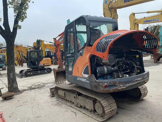 2018 Ano Usado Doosan DX60-9C Mini Excavator Em excelente estado/ Usado Doosan Mini Excavator Para Venda