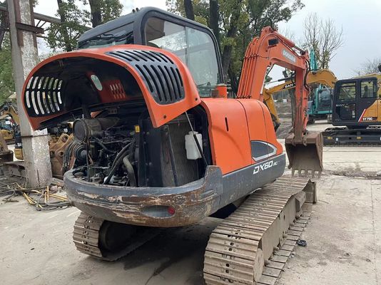 2018 Ano Usado Doosan DX60-9C Mini Excavator Em excelente estado/ Usado Doosan Mini Excavator Para Venda