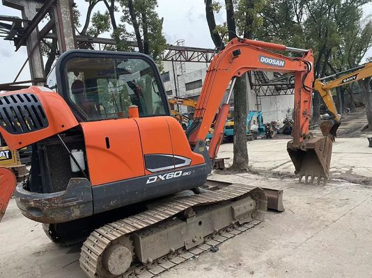 2018 Ano Usado Doosan DX60-9C Mini Excavator Em excelente estado/ Usado Doosan Mini Excavator Para Venda