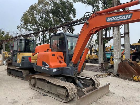 2018 Ano Usado Doosan DX60-9C Mini Excavator Em excelente estado/ Usado Doosan Mini Excavator Para Venda