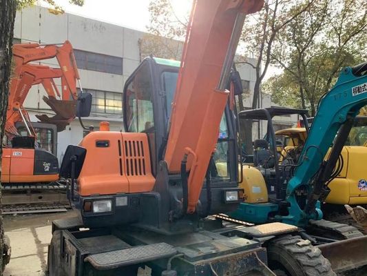 Excavadora Usada Doosan DX60W Em Excelente Condição/Excavadora Mini Usada Doosan Para Venda