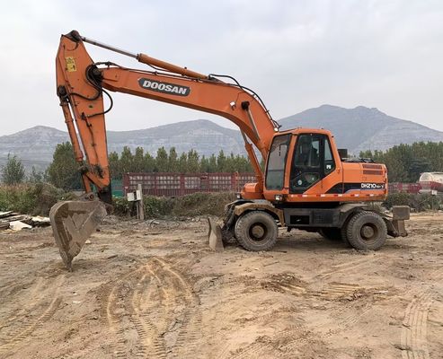 Cor Original Excavadora Usada Doosan DH210W-7 Em boas condições/Excavadora Usada Doosan para Venda
