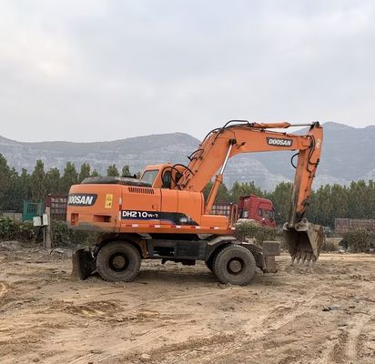 Cor Original Excavadora Usada Doosan DH210W-7 Em boas condições/Excavadora Usada Doosan para Venda