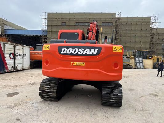 Crawler montado DX150-9C Excavador usado Doosan Coreia original versatilidade