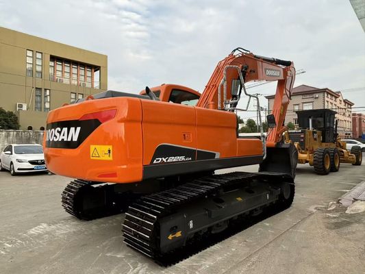 Coreia do Doosan DX225LCA Equipamento de escavadeira usado tipo Crawler