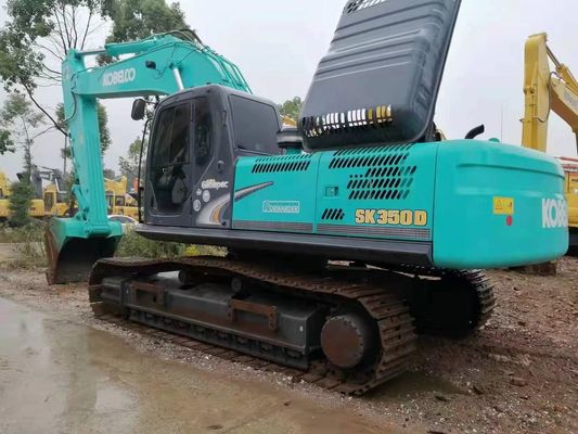Excavadora usada Kobelco SK350-8 Excavadora de 35 toneladas com pintura original