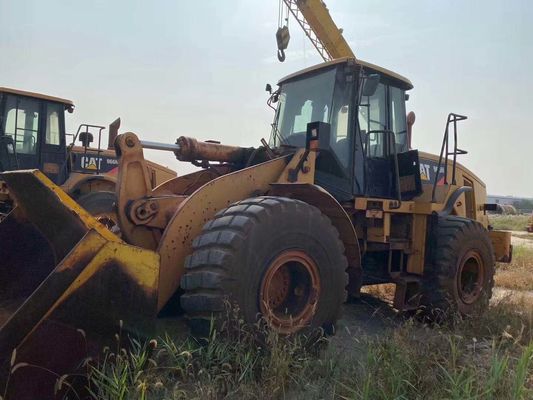 966H Cor Original Carregador de Roda Caterpillar Usado Em boas condições