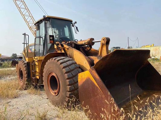966H Cor Original Carregador de Roda Caterpillar Usado Em boas condições