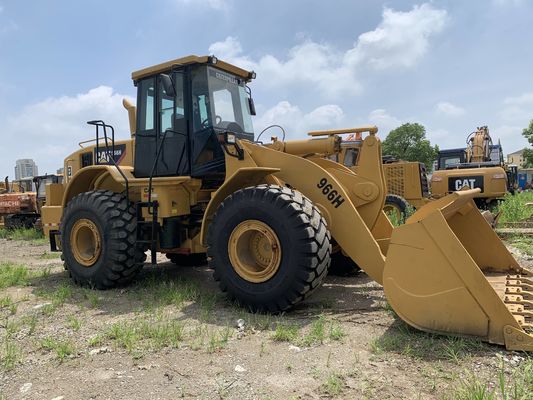 Baixo ruído 966H Carregador de rodas CAT usado de alta eficiência com motor CAT