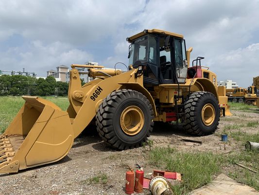 Baixo ruído 966H Carregador de rodas CAT usado de alta eficiência com motor CAT