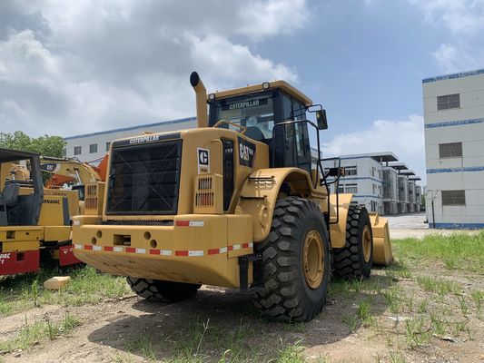 Baixo ruído 966H Carregador de rodas CAT usado de alta eficiência com motor CAT