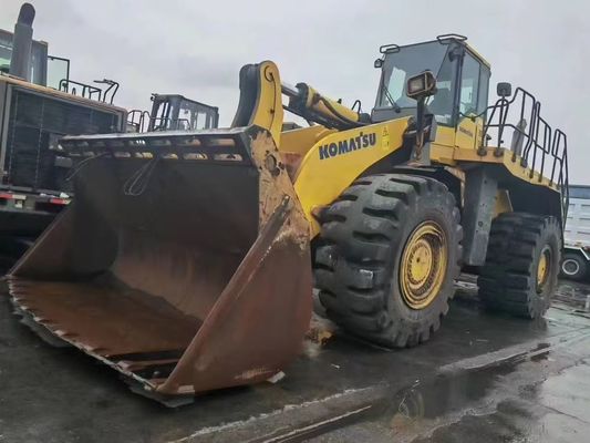 Komatsu WA600-6 Carregador de Roda Pequena Usada WA500-6 Operação de Segurança para Mineração