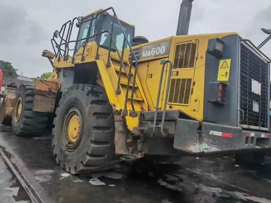 Komatsu WA600-6 Carregador de Roda Pequena Usada WA500-6 Operação de Segurança para Mineração