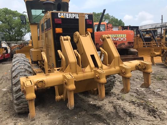 Gradeiro de motor CAT 140H usado de alta precisão com movimento de lâmina adaptável