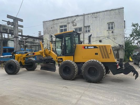 Alta velocidade XCMG GR215 segunda mão Grader eficiência de combustível para a construção