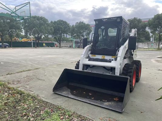 S180 Bobcat Skid Steer Loader Cor Original Segunda Mão Baixa Manutenção