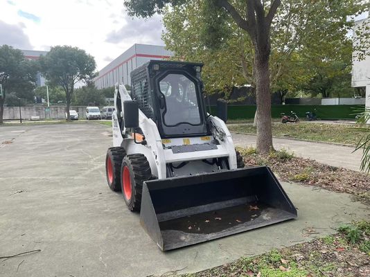 S180 Bobcat Skid Steer Loader Cor Original Segunda Mão Baixa Manutenção