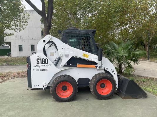S180 Bobcat Skid Steer Loader Cor Original Segunda Mão Baixa Manutenção