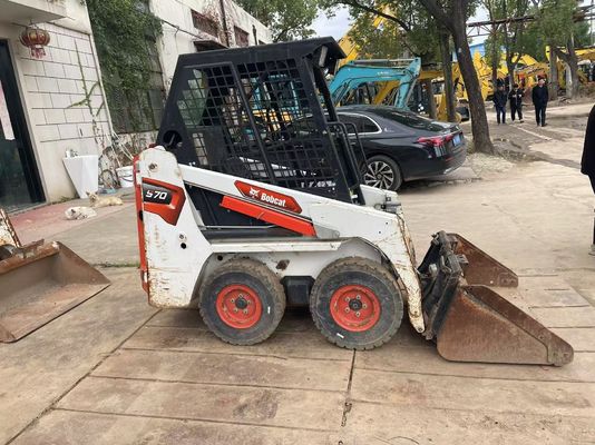 Cor original Usado Bodcat S70 Carregador Skid Steer Eficiência de combustível Operação estável