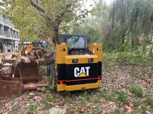 Eficiência de operação Utilizado CAT 226B Carregador de direção automático
