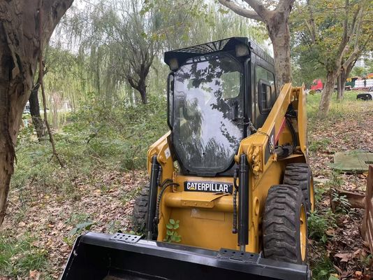 Eficiência de operação Utilizado CAT 226B Carregador de direção automático