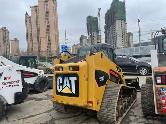 Potente 277C Usado Caterpillar Skid Steer Eficiência de combustível Em boas condições