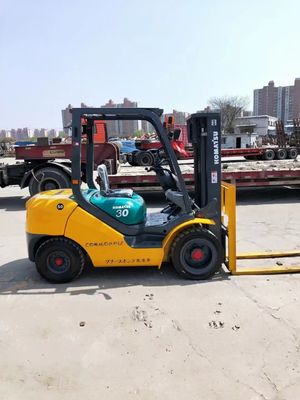 3 Tons Komatsu Usado Camião de empilhadeira Original Japão Usado 3 Tons Camião de empilhadeira