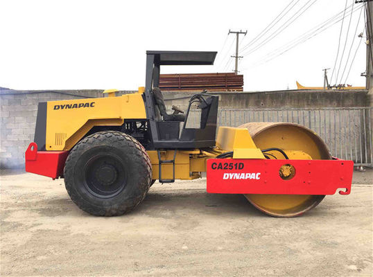 CA251D tambor liso vibratório usado rolha Dynapac com forte potência