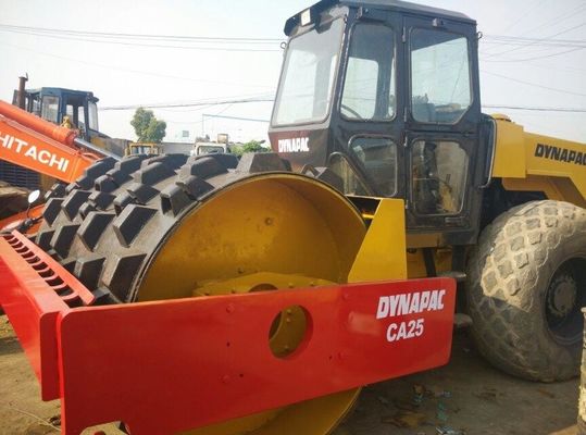 Funcionamento estável com pé de ovelha de tambor único CA25 Dynapac usado