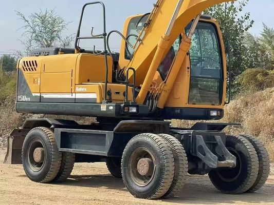 Hyundai R150W-9 Excavadora de Roda Usada 2015 Alta Precisão para Construção