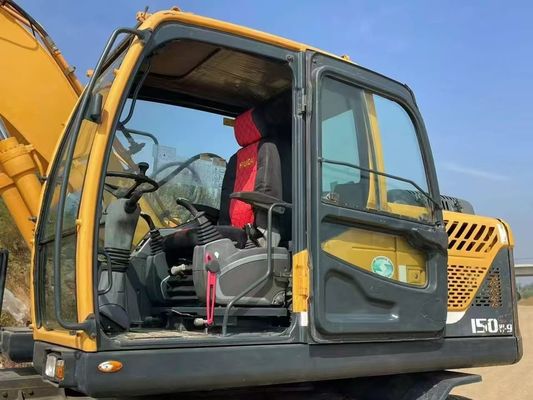 Hyundai R150W-9 Excavadora de Roda Usada 2015 Alta Precisão para Construção