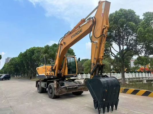 Excavadora Usada Hyundai R210W-9 Em Excelente Condição/Excavadora Usada para Venda