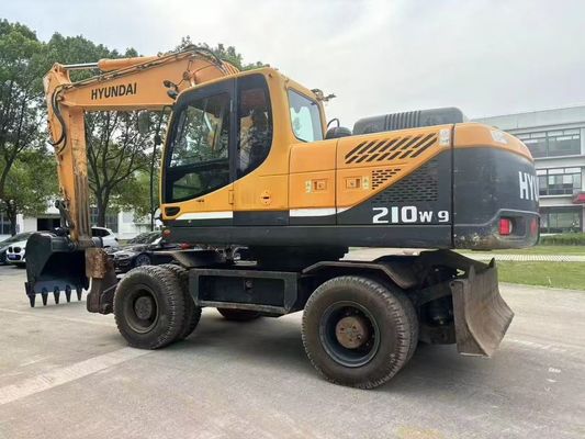 Excavadora Usada Hyundai R210W-9 Em Excelente Condição/Excavadora Usada para Venda