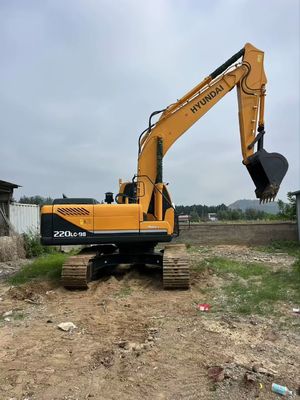 Hyundai R220LC-9S Excavadora Hidráulica Crawler Usada 2020 Ano