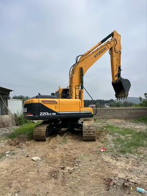 Hyundai R220LC-9S Excavadora Hidráulica Crawler Usada 2020 Ano