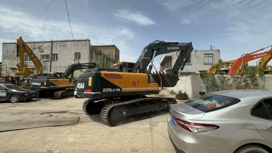 2021 Ano Usado Hyundai R220LC-9S Excavator Em Excelente Condição/ Usado Hyundai Crawler Excavator para Venda