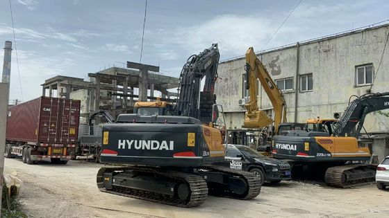 2021 Ano Usado Hyundai R220LC-9S Excavator Em Excelente Condição/ Usado Hyundai Crawler Excavator para Venda