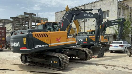2021 Ano Usado Hyundai R220LC-9S Excavator Em Excelente Condição/ Usado Hyundai Crawler Excavator para Venda