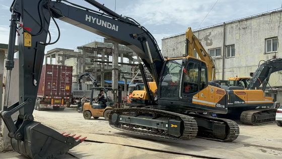 2021 Ano Usado Hyundai R220LC-9S Excavator Em Excelente Condição/ Usado Hyundai Crawler Excavator para Venda