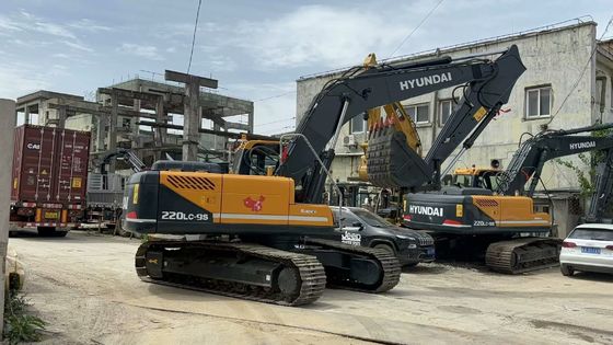 2021 Ano Usado Hyundai R220LC-9S Excavator Em Excelente Condição/ Usado Hyundai Crawler Excavator para Venda