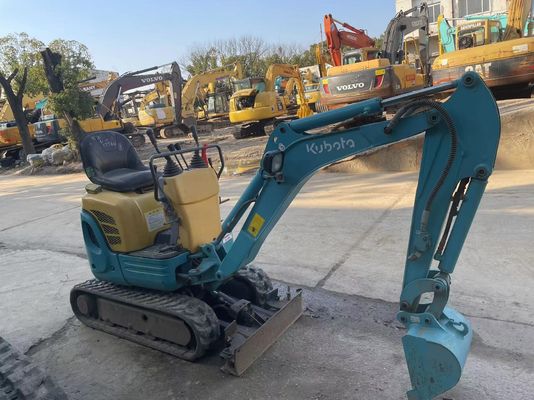 Kubota U10-3 Mini Excavadora Usada de Trabalho Interior Máquina de Excavadora de Segunda Mão