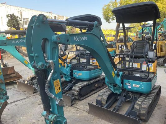 Cor original Usado Kobelco Excavator U17 Alta eficiência para trabalhar em ambientes fechados