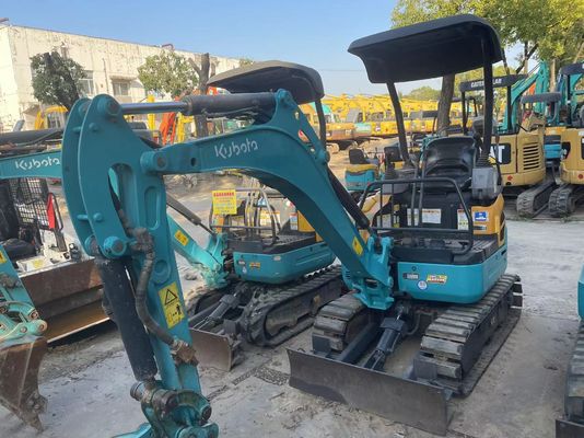 Cor original Usado Kobelco Excavator U17 Alta eficiência para trabalhar em ambientes fechados