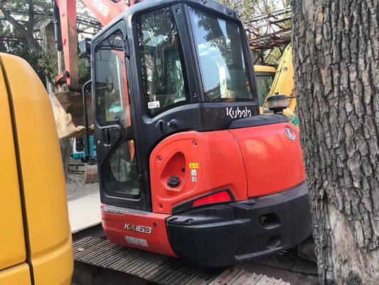 Original Japão Mini Excavadora Kubota Usada KX163-5 Para Venda/Mini Excavadora Kubota Usada Para Venda