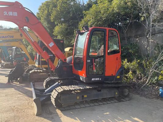 Original Japão Excavadora Kubota KX185-3 Usada Para Venda/Excavadora Kubota Mini Usada Para Venda