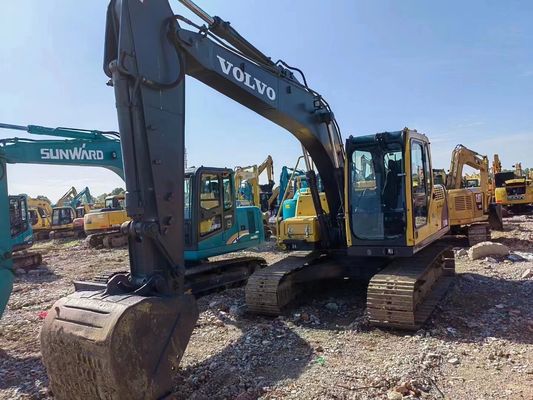 Excavadora usada de alta resistência EC140BLC Excavadora usada Volvo para construção