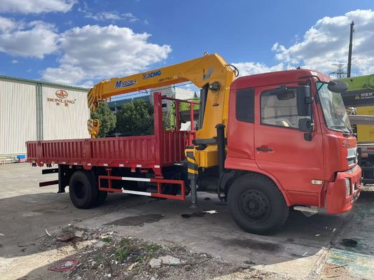 8 toneladas XCMG SQS200-4 caminhão montado guindaste usado com caminhão DongFeng 2019 ano