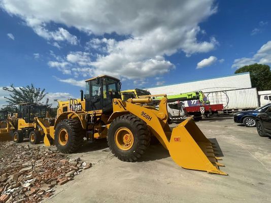 CAT 950H Carregador de rodas usado em canteiro de obras Carregador frontal usado em África